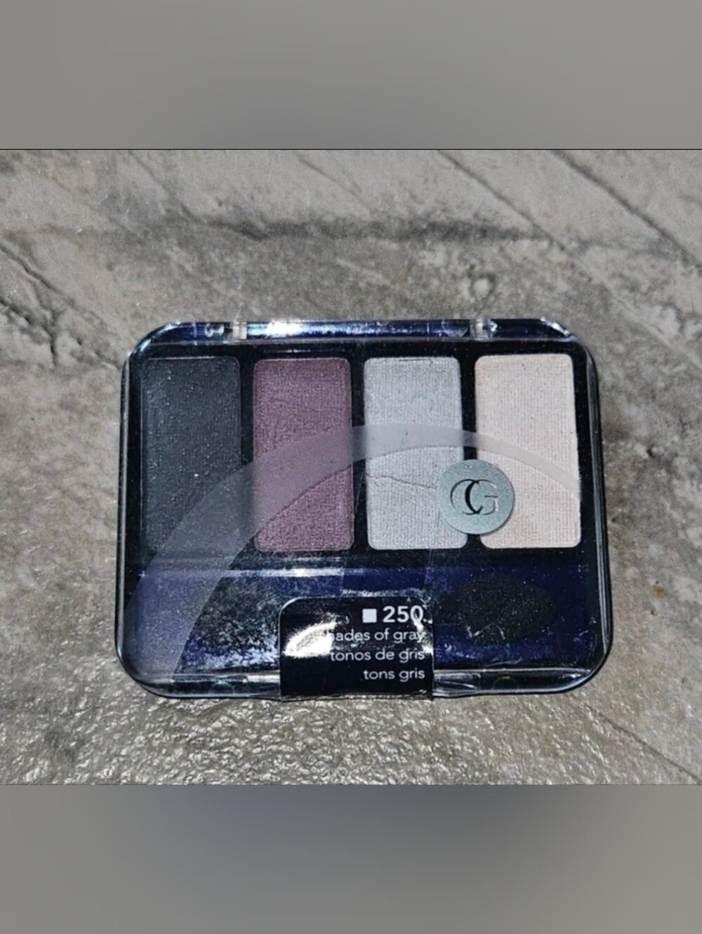 Covergirl Eye Enhancers 4-Kit Eyeshadow in 250 Shades of Gray 0.19oz Sealed